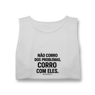 Nome do produto Corre Problemas Regata Masc Sport Dry UV