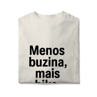 Nome do produto Menos Buzina Camiseta Oversized