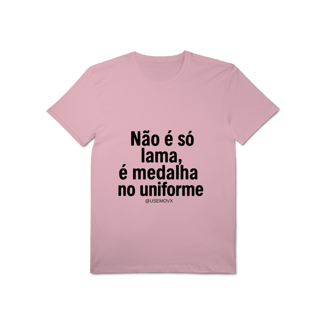 Nome do produto Medalha no uniforme T-Shirt Pima