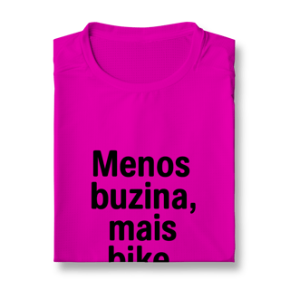 Nome do produto Menos Buzina Camiseta Sport Dry UV