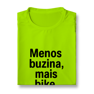 Nome do produto Menos Buzina Camiseta Sport Dry UV
