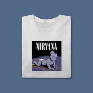 Nome do produto Camiseta Nirvana – Nevermind Psicodélico