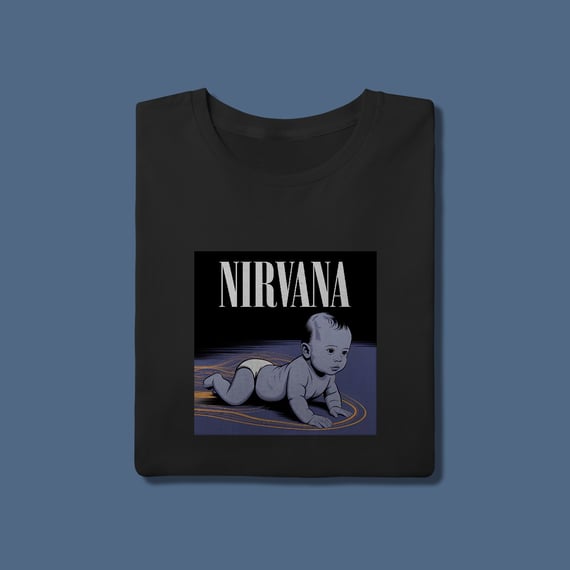 Camiseta Nirvana – Nevermind Psicodélico