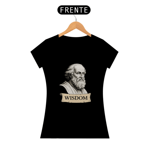 Camiseta Sabedoria Filósofo