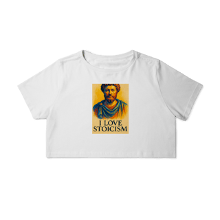 Nome do produto Camisa Cropped - I LOVE STOICISM