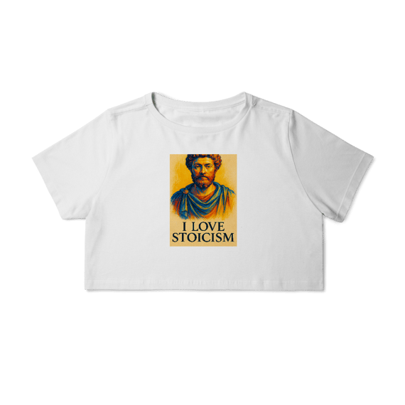 Camisa Cropped - I LOVE STOICISM