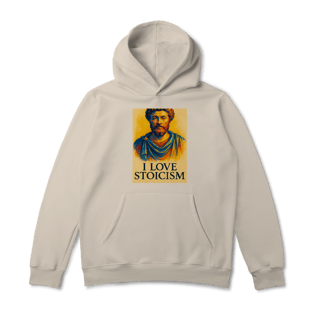 Nome do produto Moletom Prime Canguru- I LOVE STOICISM