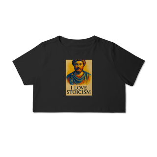 Nome do produto Camisa Cropped - I LOVE STOICISM