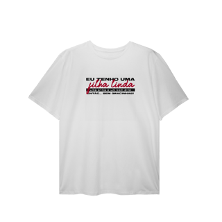 Nome do produto T-Shirt (Plus Size) - Filha Linda