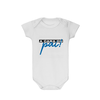 Nome do produto Body Infantil - A cara do pai 
