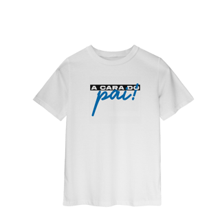 Nome do produto Camiseta infantil (2 a 8) - A cara do pai
