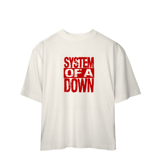 Nome do produto Camiseta Oversized - SOAD
