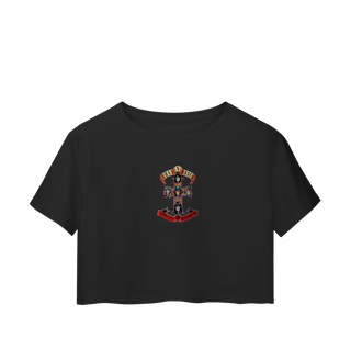 Nome do produto Camisa Cropped - Guns N' Roses (AFD)