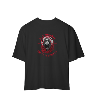 Nome do produto Camiseta Oversized - Ozzy Osbourne EDIÇÃO ESPECIAL