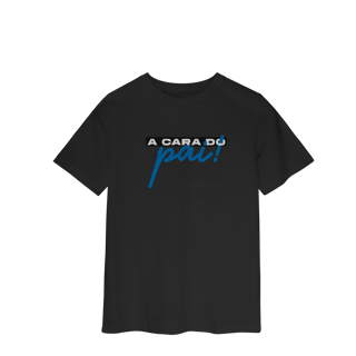 Nome do produto Camiseta infantil (2 a 8) - A cara do pai