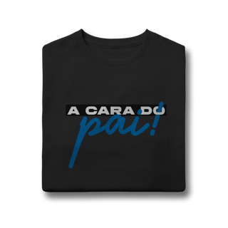 Nome do produto Camiseta Infantil (10 a 14) - A cara do pai