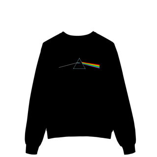 Nome do produto Moletom Prime Fechado - Pink Floyd