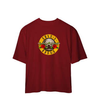 Nome do produto Camiseta Oversized - Guns N' Roses