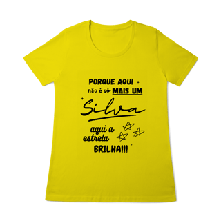 Nome do produto Baby Long Feminina Silva – Sua Estrela Brilha Aqui (Quality Adulto)