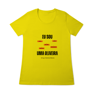 Nome do produto Baby Long Feminina Eu Sou Uma Oliveira – Nome Que Representa (Quality Adulto)