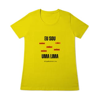 Nome do produto Baby Long Feminina Eu Sou Uma Lima – Nome Que Representa (Quality Adulto)