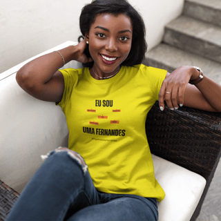 Nome do produto Baby Long Feminina Eu Sou Uma Fernandes – Nome Que Representa (Quality Adulto)