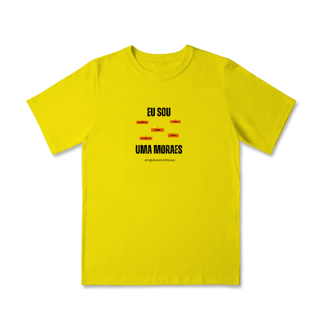 Nome do produto Camiseta Infantil Feminina Eu Sou Uma Moraes – Nome Que Representa (Quality Infantil - 2 a 8 anos)