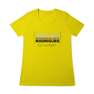 Nome do produto Baby Long “Rodrigues, Mais que um Sobrenome, um Legado!” – Vista o Legado (Malha Quality)