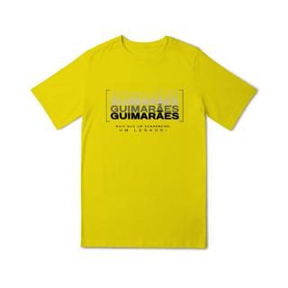 Nome do produto Camiseta Unissex Infanto-Juvenil “Guimarães, Mais que um Sobrenome, um Legado!” – Vista o Legado (Malha Quality)