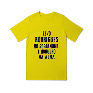 Nome do produto Camiseta Unissex Infanto-Juvenil Rodrigues no Nome, Orgulho na Alma (Malha Quality)