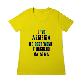 Nome do produto Baby Long Almeida no Nome, Orgulho na Alma (Malha Quality)