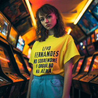 Camiseta Unissex Fernandes no Nome, Orgulho na Alma (Malha Quality)