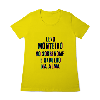Nome do produto Baby Long Monteiro no Nome, Orgulho na Alma (Malha Quality)