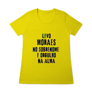 Nome do produto Baby Long Moraes no Nome, Orgulho na Alma (Malha Quality)