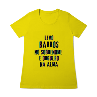 Nome do produto Baby Long Barros no Nome, Orgulho na Alma (Malha Quality)