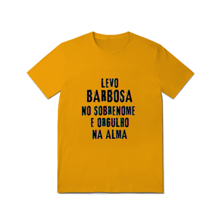 Nome do produto Camiseta Unissex Barbosa no Nome, Orgulho na Alma (Malha Quality)