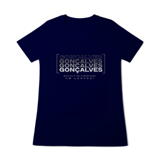 Nome do produto Baby Long “Gonçalves, Mais que um Sobrenome, um Legado!” – Vista o Legado (Malha Quality)