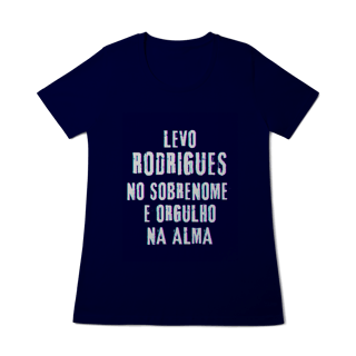 Nome do produto Baby Long Rodrigues no Nome, Orgulho na Alma (Malha Quality)