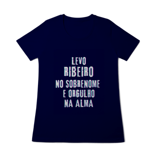 Nome do produto Baby Long Ribeiro no Nome, Orgulho na Alma (Malha Quality)
