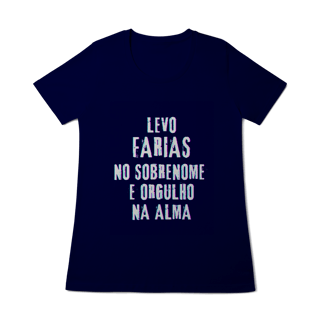 Nome do produto Baby Long Farias no Nome, Orgulho na Alma (Malha Quality)