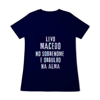 Nome do produto Baby Long Macedo no Nome, Orgulho na Alma (Malha Quality)