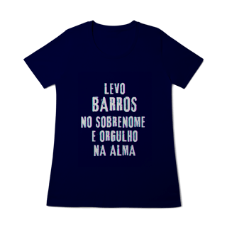 Nome do produto Baby Long Barros no Nome, Orgulho na Alma (Malha Quality)