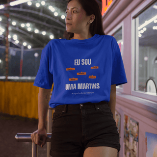 Nome do produto Camiseta Feminina Eu Sou Uma Martins – Nome Que Representa (Quality Adulto)