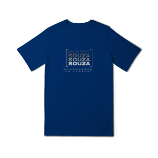 Nome do produto Camiseta Unissex Infanto-Juvenil “Souza, Mais que um Sobrenome, um Legado!” – Vista o Legado (Malha Quality)
