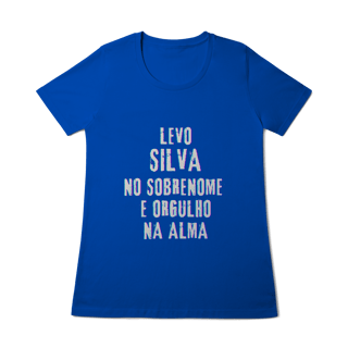 Nome do produto Baby Long Silva no Nome, Orgulho na Alma (Malha Quality)