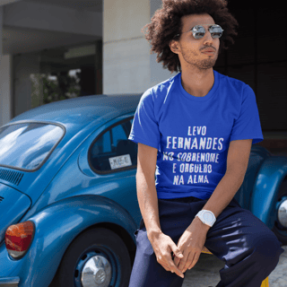 Nome do produto Camiseta Unissex Fernandes no Nome, Orgulho na Alma (Malha Quality)