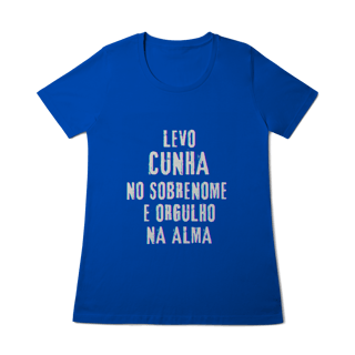 Nome do produto Baby Long Cunha no Nome, Orgulho na Alma (Malha Quality)