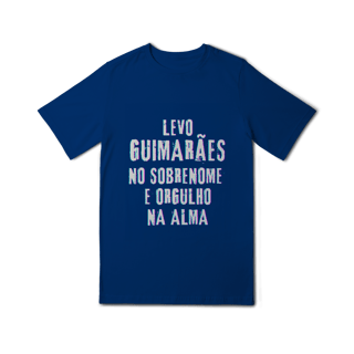 Nome do produto Camiseta Unissex Infanto-Juvenil Guimarães no Nome, Orgulho na Alma (Malha Quality)