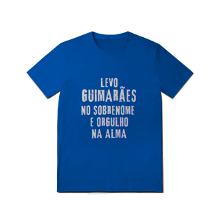 Nome do produto Camiseta Unissex Guimarães no Nome, Orgulho na Alma (Malha Quality)