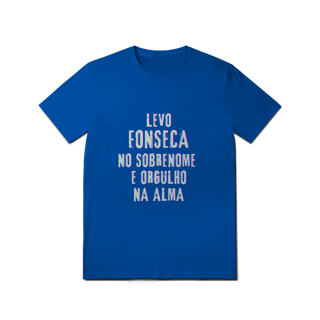 Nome do produto Camiseta Unissex Fonseca no Nome, Orgulho na Alma (Malha Quality)